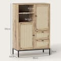 Miniatyrbillede 3 af 9: Kommode, 80x40x120 cm, Naturtræ