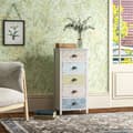 Miniatyrbillede 4 af 9: Kommode, 46x34x97.5 cm, Flerfarvet