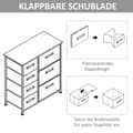 Pikkukuva 7 / 9: Laatikostokaappi, 63,5x30x71 cm, Vaaleanharmaa