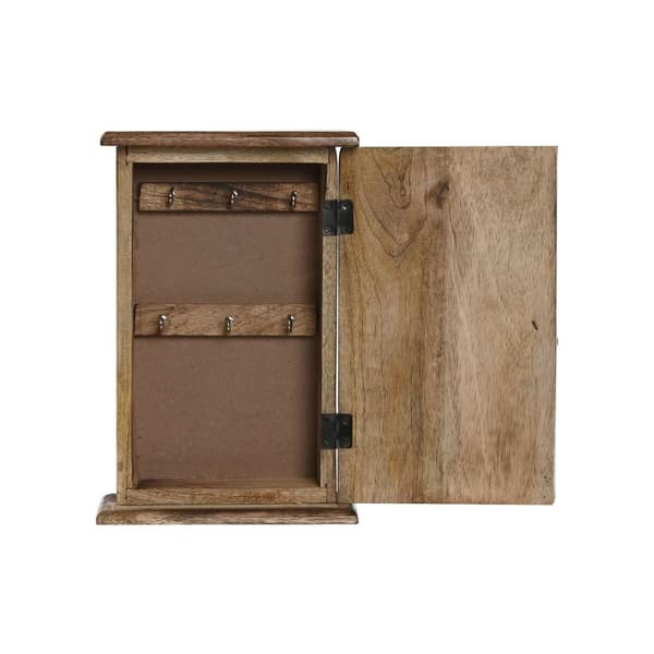 Nyckelskåp Home ESPRIT Naturell 18 x 7,5 x 28 cm