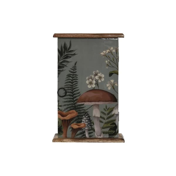 Nyckelskåp Home ESPRIT Naturell 18 x 7,5 x 28 cm