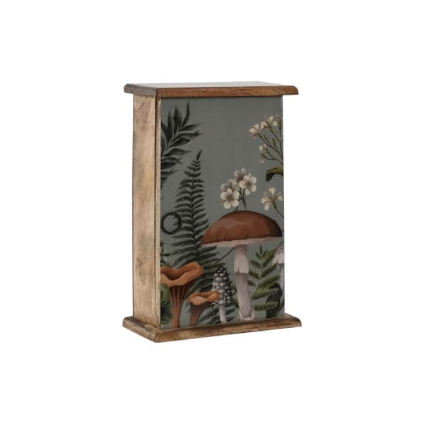 Nyckelskåp Home ESPRIT Naturell 18 x 7,5 x 28 cm