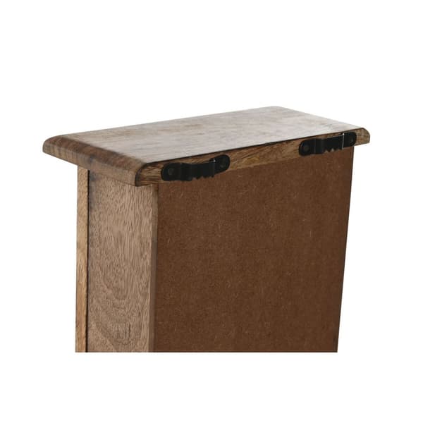 Nøkkelskap Home ESPRIT Blå Hvit Naturell 18 x 7,5 x 28 cm