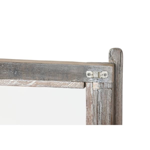 Sidebord Home ESPRIT Hvit Brun Resikulert Tre 170 x 40 x 90 cm