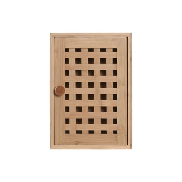 Nøkkelskap Home ESPRIT Naturell 19 x 6 x 27 cm