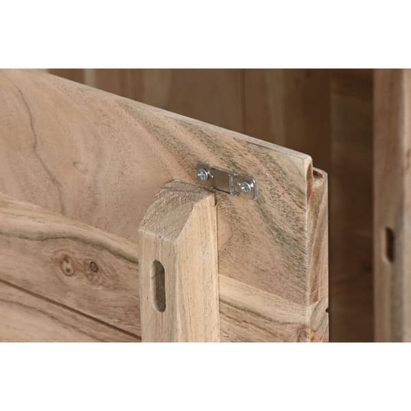 Sidebord Home ESPRIT Naturell Akasia Resikulert Tre 160 x 40 x 81 cm