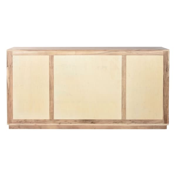 Sidebord Home ESPRIT Naturell Akasia Resikulert Tre 160 x 40 x 81 cm