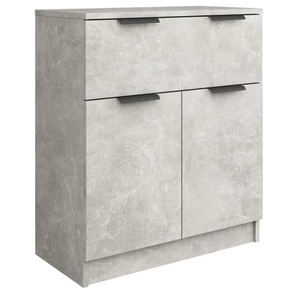 Skänk betonggrå 60x30x70 cm konstruerat trä