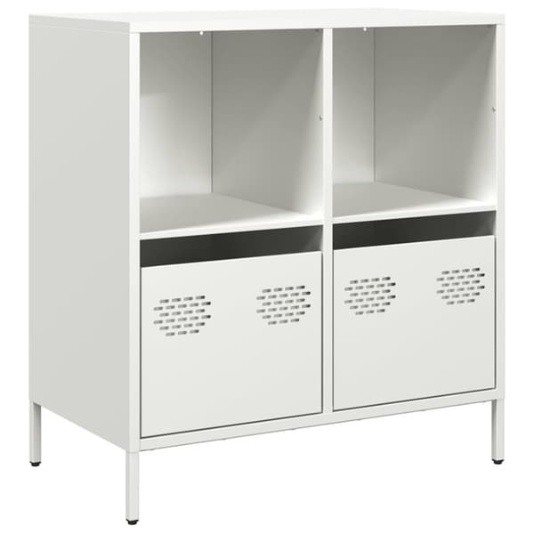 Skänk vit 68x39x73,5 cm kallvalsat stål