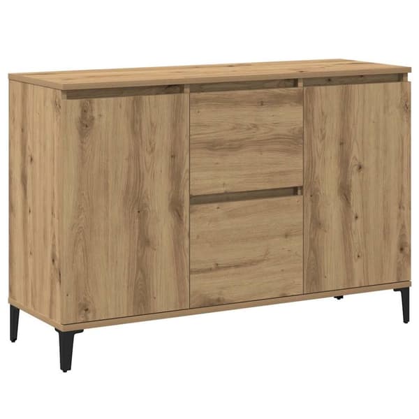 Skänk artisan ek 102x35x70 cm konstruerat trä