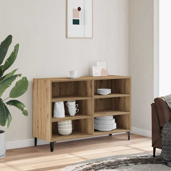 Skänk artisan ek 103,5x35x70 cm konstruerat trä