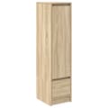 Miniatyrbild 2 av 2: Highboard sonoma ek 29,5x34x119,5 cm konstruerat trä
