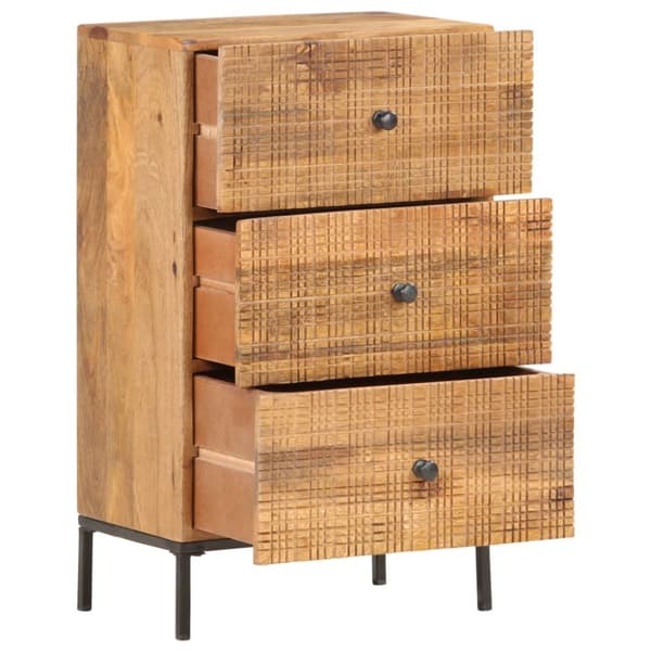 Skänk 45x30x75 cm massivt mangoträ