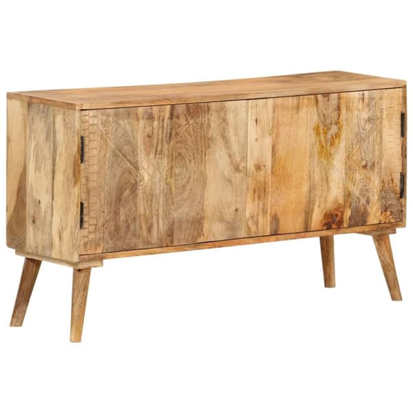 Skänk massivt mangoträ 110x30x60 cm