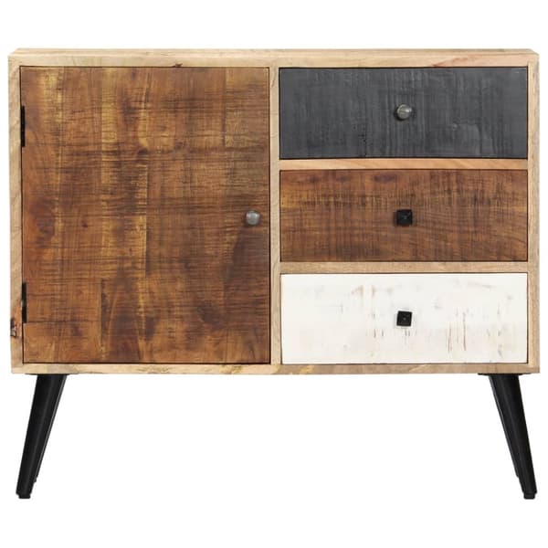 Skänk 88x30x73 cm massivt mangoträ