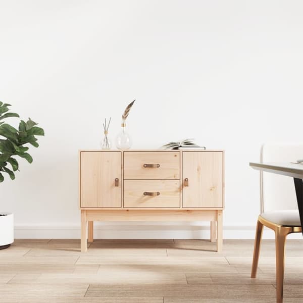 Skänk 110x40x78 cm massiv furu