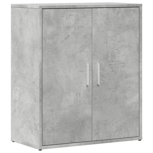 Skänk betonggrå 60x31x70 cm konstruerat trä