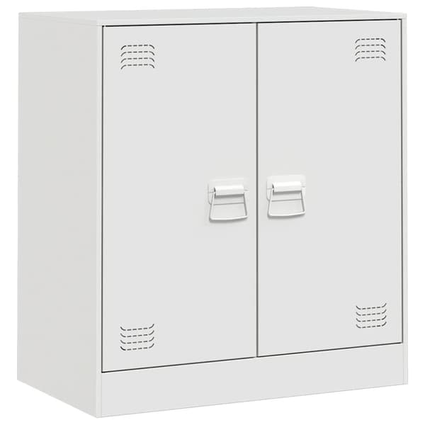 Skänk vit 67x39x73 cm stål