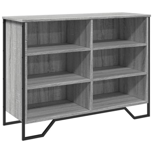 Skänk grå sonoma 101x35,5x74,5 cm konstruerat trä
