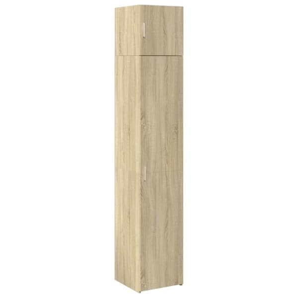 Förvaringsskåp smalt sonoma ek 40x42,5x225 cm konstruerat trä
