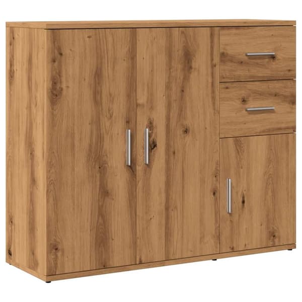 Skänk artisan ek 91x29,5x75 cm konstruerat trä