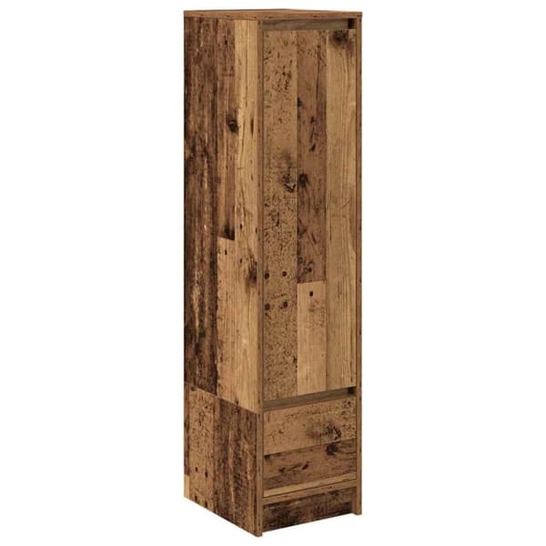 Högbord gammalt trä 29,5x34x119,5 cm konstruerat trä