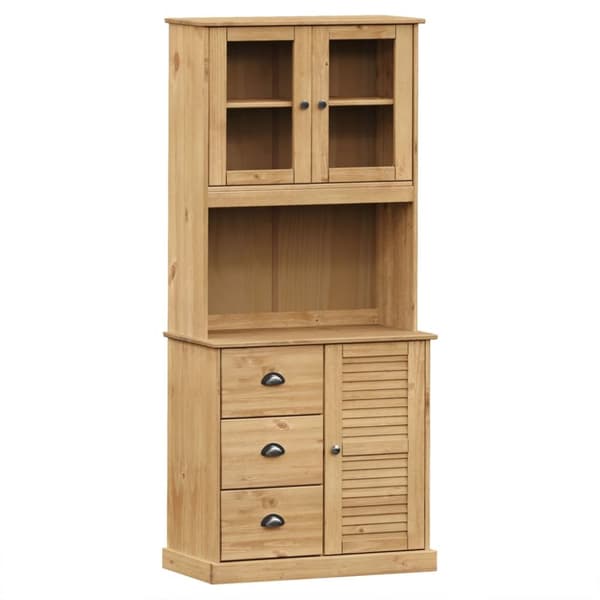 Högskåp VIGO 78x40x175 cm massiv furu