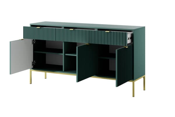 FURNLUX LIPASTO AVON VIHREÄ & KULTA 154CM