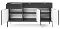 Pikkukuva 3 / 6: FURNLUX LIPASTO AVON MUSTA 154CM