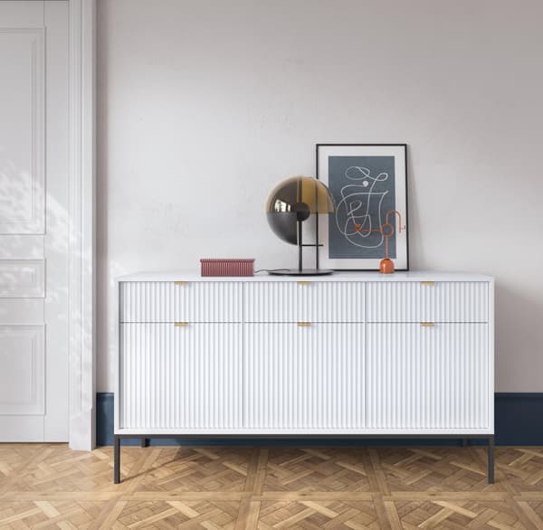 FURNLUX LIPASTO AVON VALKOINEN 154CM