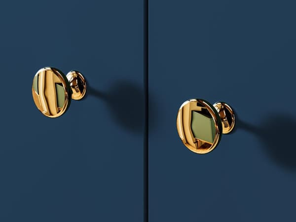 FURNLUX LIPASTO MARINE BLUE & GOLD 160CM