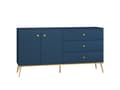 Pikkukuva 1 / 11: FURNLUX LIPASTO MARINE BLUE & GOLD 160CM