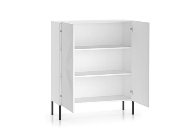 FURNLUX SIVULAUDAN TYHJENNYS VALKOINEN & MUSTA 100CM