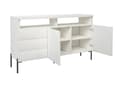 Miniatyrbild 3 av 11: FURNLUX SKÄNK ZENITH VIT & SVART 150CM