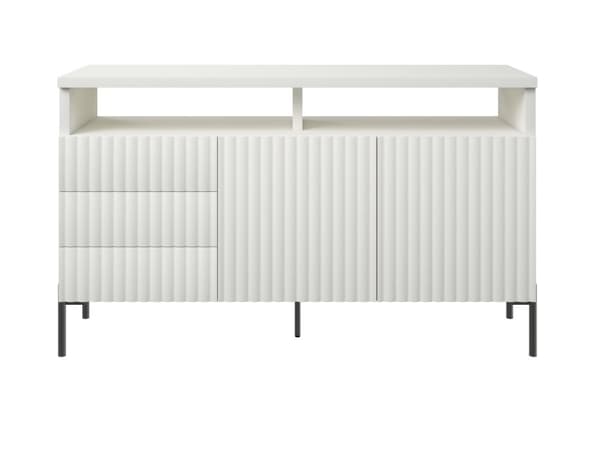 FURNLUX SKÄNK ZENITH VIT & SVART 150CM