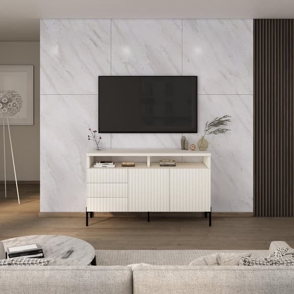 FURNLUX SKÄNK ZENITH VIT & SVART 150CM