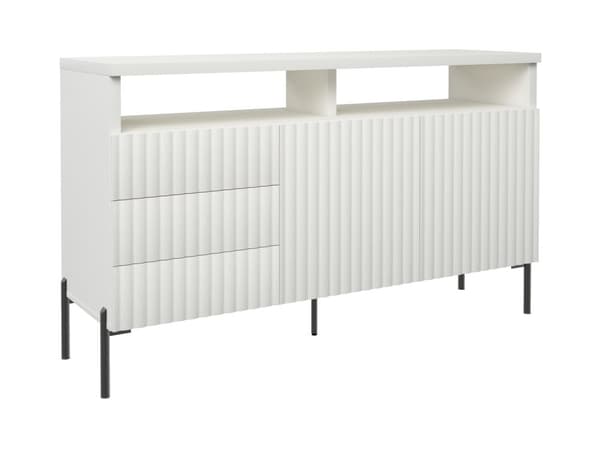 FURNLUX SKÄNK ZENITH VIT & SVART 150CM