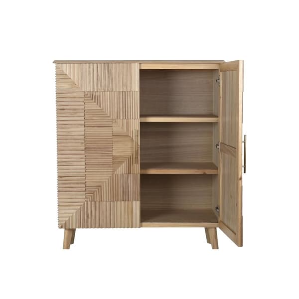 Skänk DKD Home Decor Gyllene Ljusbrun Trä MDF 100 x 44 x 118 cm