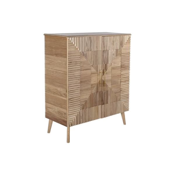 Skänk DKD Home Decor Gyllene Ljusbrun Trä MDF 100 x 44 x 118 cm