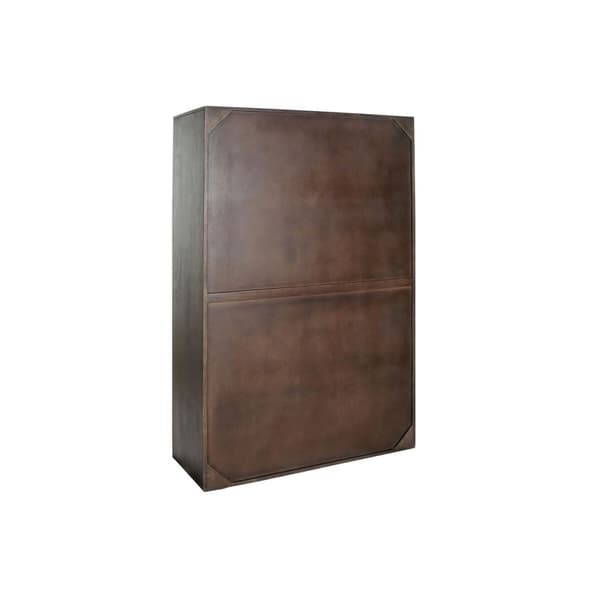Skåp DKD Home Decor 100 x 40 x 175 cm Svart Metall Akaciaträ