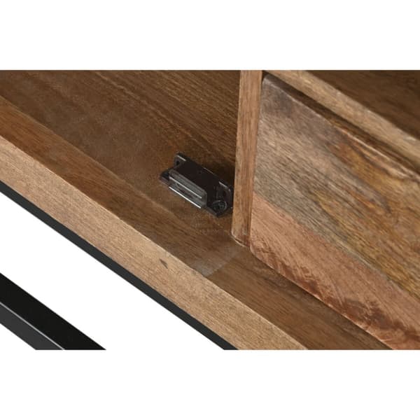 Skänk DKD Home Decor Glas Mangoträ 90 x 40 x 90 cm