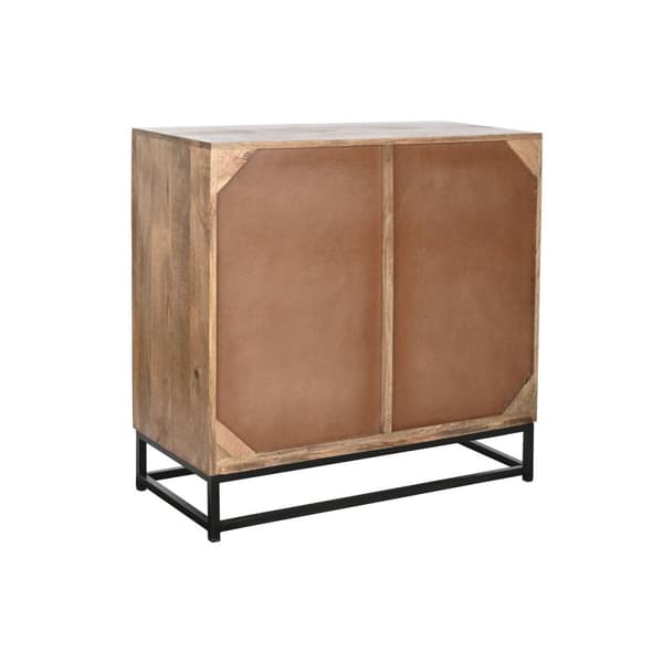 Skänk DKD Home Decor Glas Mangoträ 90 x 40 x 90 cm