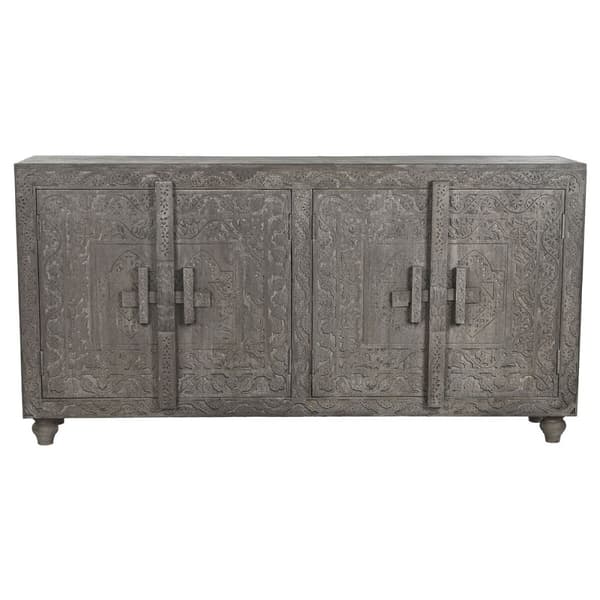 Skänk Home ESPRIT Ljusbrun Trä 175 x 40 x 90 cm 175,5 x 40 x 90 cm