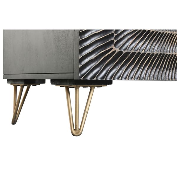 Skänk Home ESPRIT Metall Mangoträ 177 x 45 x 75 cm