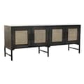 Miniatyrbillede 1 af 9: Skænk DKD Home Decor Brun Spanskrør Mangotræ (155 x 40 x 61,5 cm)