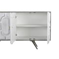 Miniatyrbillede 5 af 9: Skænk DKD Home Decor Grå Gylden Metal Hvid Mangotræ (152 x 43 x 84 cm)
