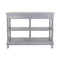 Miniatyrbillede 2 af 5: Skænk DKD Home Decor 117 x 39 x 89 cm Grå Natur Paulonia træ Træ MDF