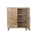 Miniatyrbillede 4 af 8: Skænk DKD Home Decor Gylden Lys brun Træ MDF 100 x 44 x 118 cm