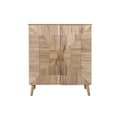 Miniatyrbillede 6 af 8: Skænk DKD Home Decor Gylden Lys brun Træ MDF 100 x 44 x 118 cm