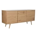 Miniatyrbillede 1 af 7: Skænk DKD Home Decor Natur Metal Træ MDF 160 x 45 x 75 cm
